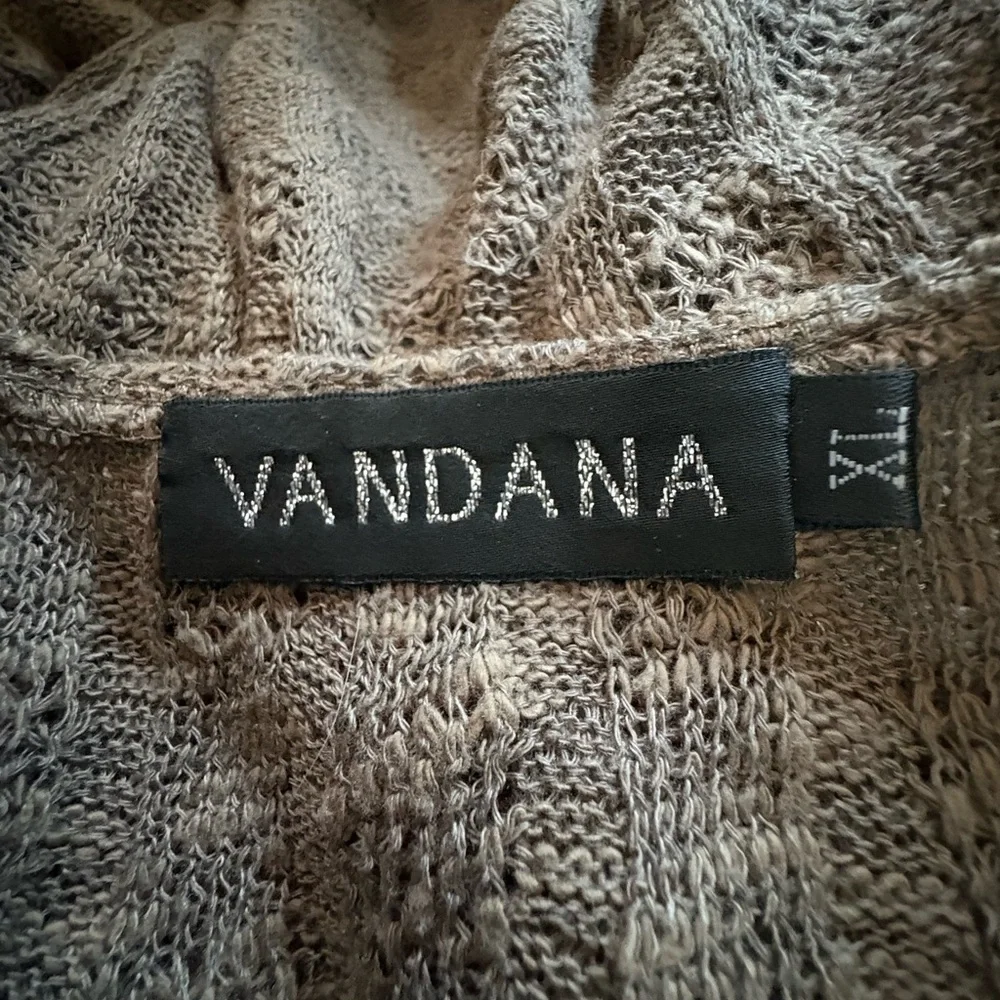 Women’s Vandana brown lightweight long-sleeve sweater with tons of details - XL - Picture 8 of 10